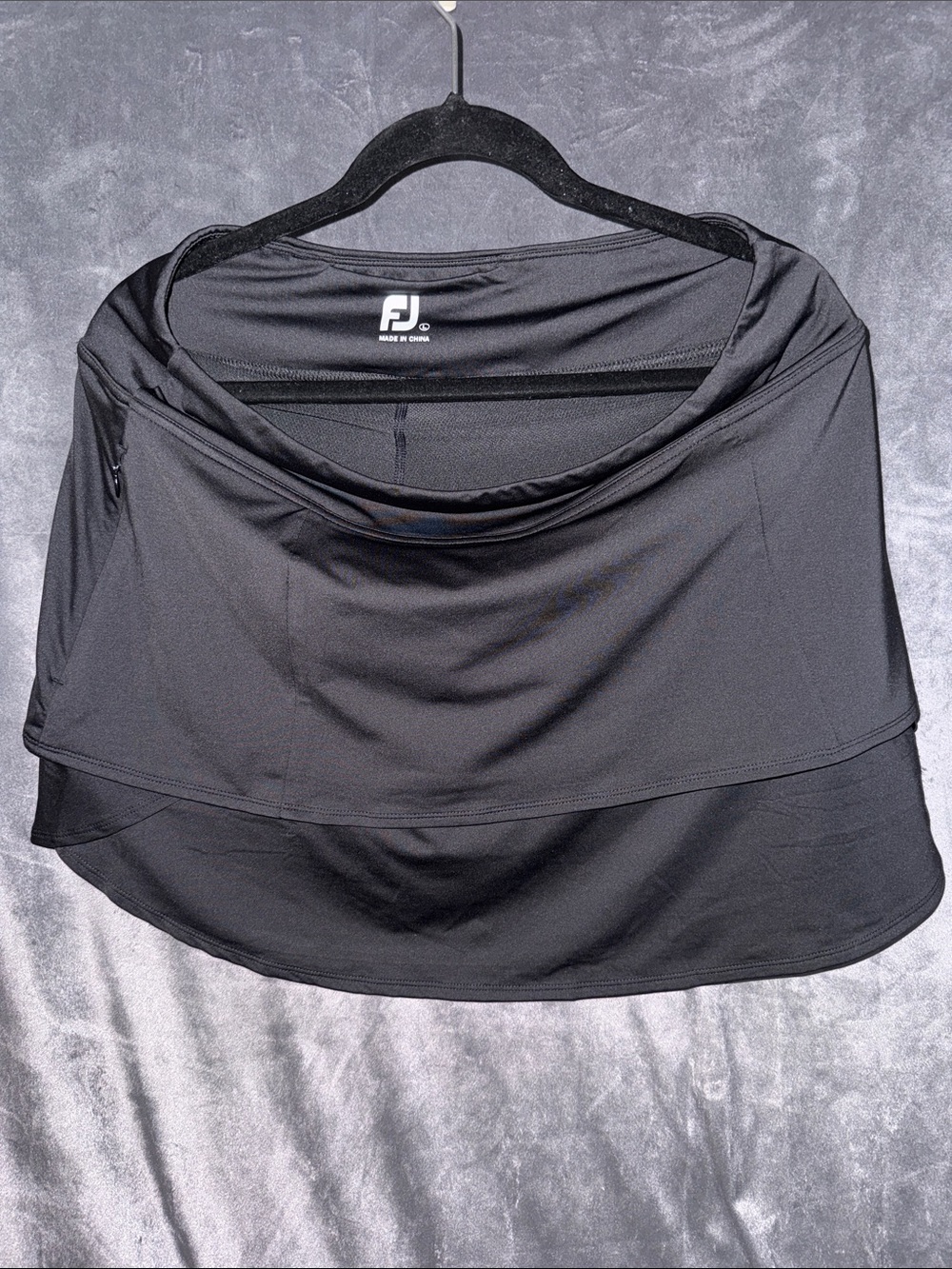 FootJoy Women’s Black High-Low Golf Skort